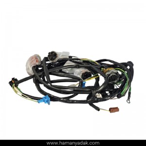 دسته سیم چراغ های جلو و فن پژو 405 و پارس با سنسور (کد YG20242257) برند دناکو