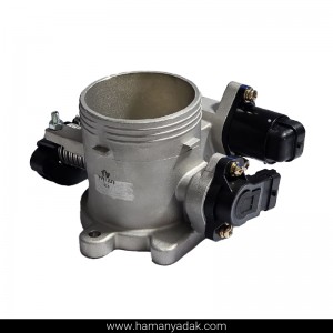 دریچه گاز کامل مکانیکی سمند EF7 برند هیرکان