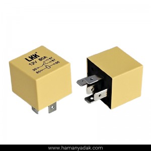 رله سیستم تهویه هوا 5 فیش زرد برند LKK