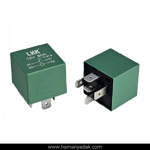 رله فن سبز پژو 206 و سمند EF7 برند LKK