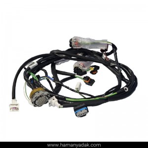 دسته سیم چراغ های جلو و فن سمند سال (کد IK9600058280) برند دناکو