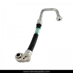 شیلنگ کولر رفت فشار بالا ساندن کوتاه عصایی پراید (کد SH9) برند والافن