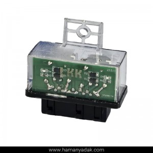 رله دوبل شیشه ای برند LKK
