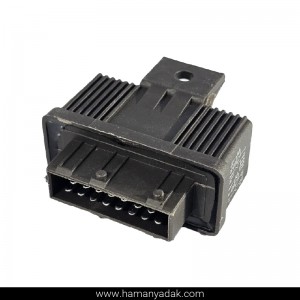 رله دوبل قهوه ای پژو 206 تیپ 1 اصلی برند هیرکان