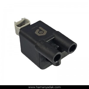 کویل زیمنس تکی 3-2 پراید بدون میخ سوکت طوسی برند پرفکت