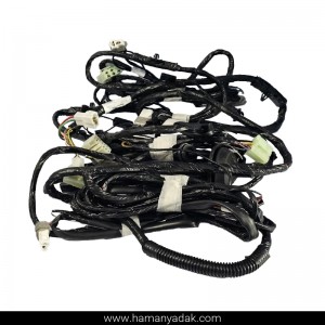 دسته سیم کابین پراید صبا 4 فیش (کد SM12D67050) برند دناکو