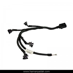 دسته سیم سوزن انژکتور (منیفولد) سمند EF7 یگانه سوکت مربع برند HPERIN