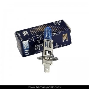 لامپ H1 بی سیم 12 ولت 100 وات یخی برند LKK