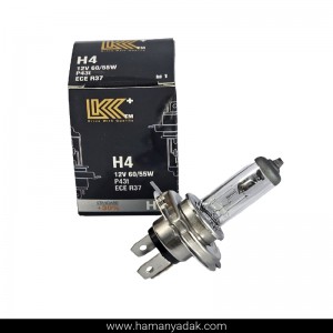 لامپ H4 سه خار 12 ولت 60/55 وات برند LKK