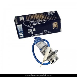 لامپ H3 سیم دار 12 ولت 100 وات برند LKK