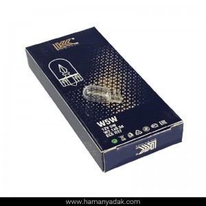 لامپ آریایی T10 ـ 12 ولت 5 وات برند LKK (بسته 10 عددی)