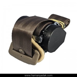 کمربند ایمنی جلو راست پژو 405 بژ ساده برند هیرکان