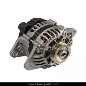 دینام مزدا 2000 90 آمپر پولی 4 شیار برند فنام