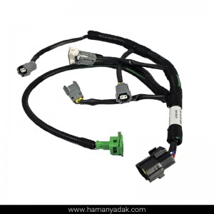 دسته سیم سوزن انژکتور (منیفولد) پراید ساژم (کد M13GC67080) برند دناکو