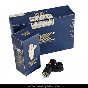 سوزن انژکتور پژو 405 مدل SSAT کوتاه 4 سوراخ برند هیرکان و LKK