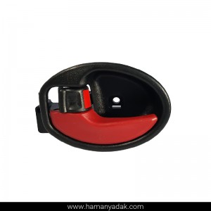 دستگیره داخلی درب ساینا و کوییک سمت چپ قرمز برند متک