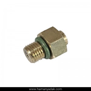 پیچ شیر اطمینان سوپاپ پشت کمپرسور کولر سمند EF7 برند والافن