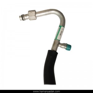شیلنگ کولر فشار پایین نیسان سه تکه (کد SH112) برند والافن