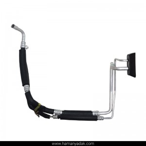 شیلنگ کولر دوقلو سمند EF7 قسمت عقب (کد SH70) برند والافن