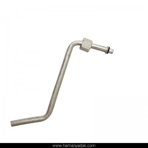 شیلنگ لوله مایع پراید مهره 17 بدون پایه سوئیچ فشار (کد P8) والافن