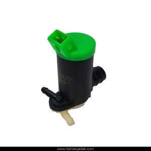 پمپ شیشه شور پژو 206 دو خروجه برند دیاکو (کد 201)