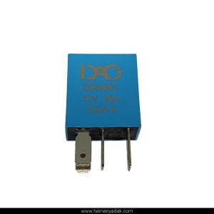 میکرو رله 4 فیش آبی 40 آمپر برند دیاکو (کد 802)