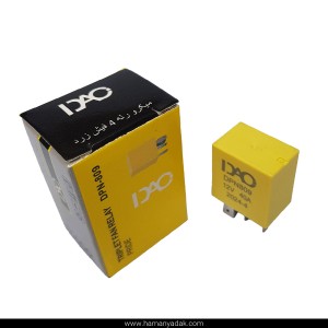 میکرو رله 4 فیش زرد 40 آمپر برند دیاکو (کد 809)