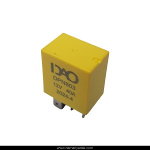 میکرو رله 5 فیش زرد 40 آمپر برند دیاکو (کد 803)