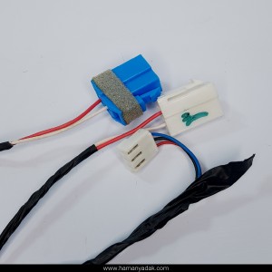 دسته سیم چراغ سقف و سیم آنتن پراید (کد SC15067100) برند دناکو