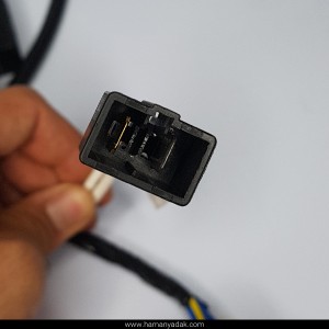 دسته سیم کابل باطری دینام پراید کاربراتور (کد KK15667070) برند دناکو