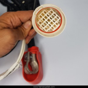 دسته سیم کابل باطری دینام پراید انژکتور (کد M13NISG102) برند دناکو