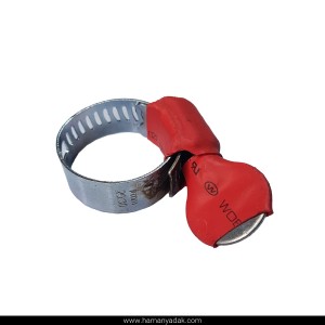 بست دستگیره دار شیلنگ سایز 30 × 20 قرمز