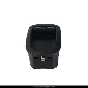 کلید شیشه بالابر اتو پژو 206 تیپ 2 قدیم برند هیرکان