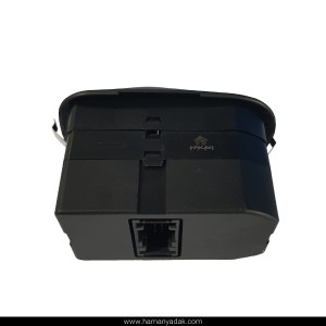 کلید شیشه بالابر اتو پژو 206 تیپ 5 جدید تک سوکت برند هیرکان