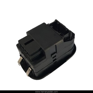 کلید شیشه بالابر اتو پژو 206 تیپ 5 قدیم دو سوکت برند هیرکان