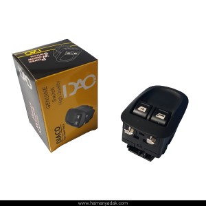 کلید شیشه بالابر اتو پژو 206 تیپ 2 قدیم برند دیاکو (کد 2288)
