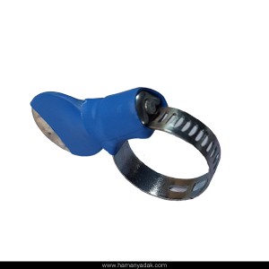 بست دستگیره دار شیلنگ سایز 19 × 13 آبی