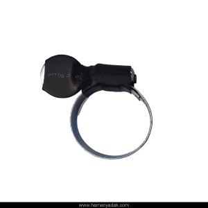 بست دستگیره دار شیلنگ سایز 30 × 20 مشکی