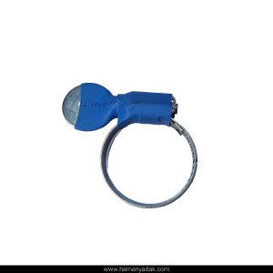 بست دستگیره دار شیلنگ سایز 36 × 22 آبی