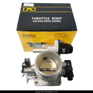 دریچه گاز کامل پیکان و پراید ساژم برند دیاکو (کد 5119)