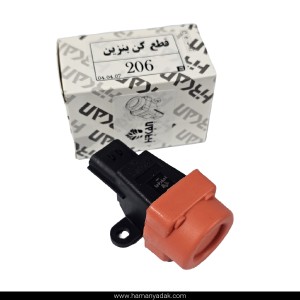 کلید قطع کن بنزین پژو 206 برند هیرکان