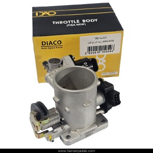 دریچه گاز کامل تیبا مدل قدیم برند دیاکو (کد 5125)