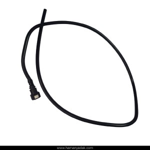 شیلنگ بخار بنزین سوکت دار بالای گلویی باک پژو 405 (یورو 4) برند تپش صنعت (کد 24940504)