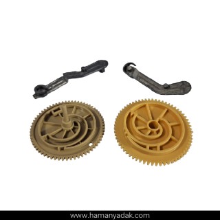 پک چرخ دنده و بازویی (سربی) دما و هوا پنل کشویی 3 حالته برند +BBZ