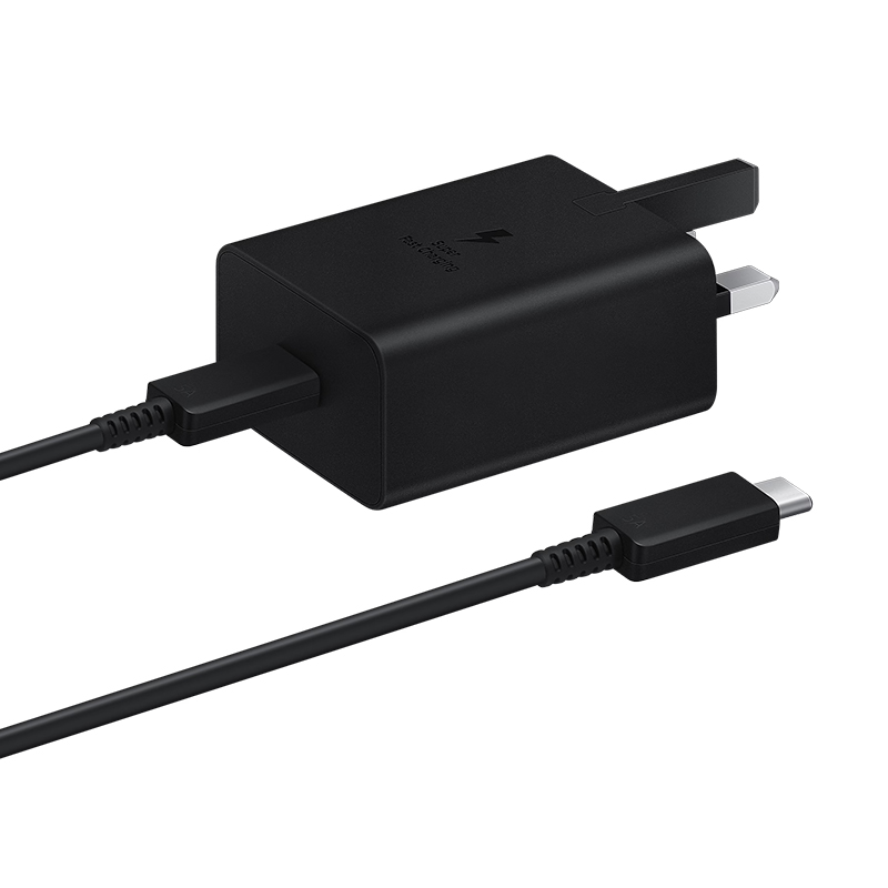 شارژر دیواری 45 وات سامسونگ مدل EP-T4510 به همراه کابل تبدیل USB-C