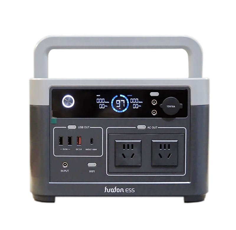 پاور استیشن قابل حمل مدل Huafon ESS P600 ظرفیت 635Wh-توان 600W