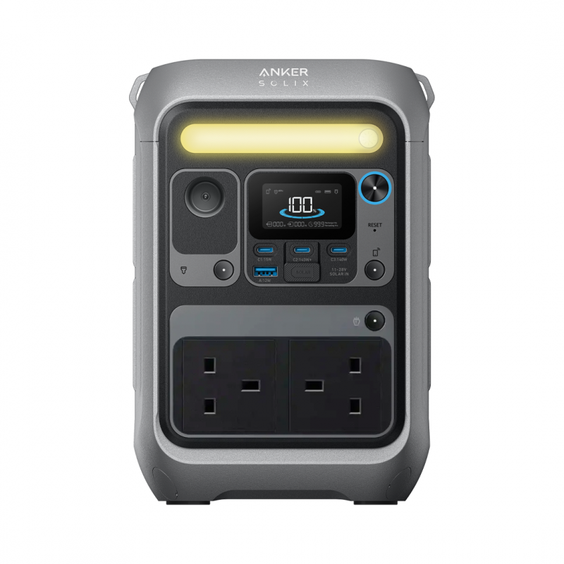 پاوراستیشن و نیروگاه همراه انکر مدل A1722 Anker SOLIX C300 AC Power Station 288Wh | 300W