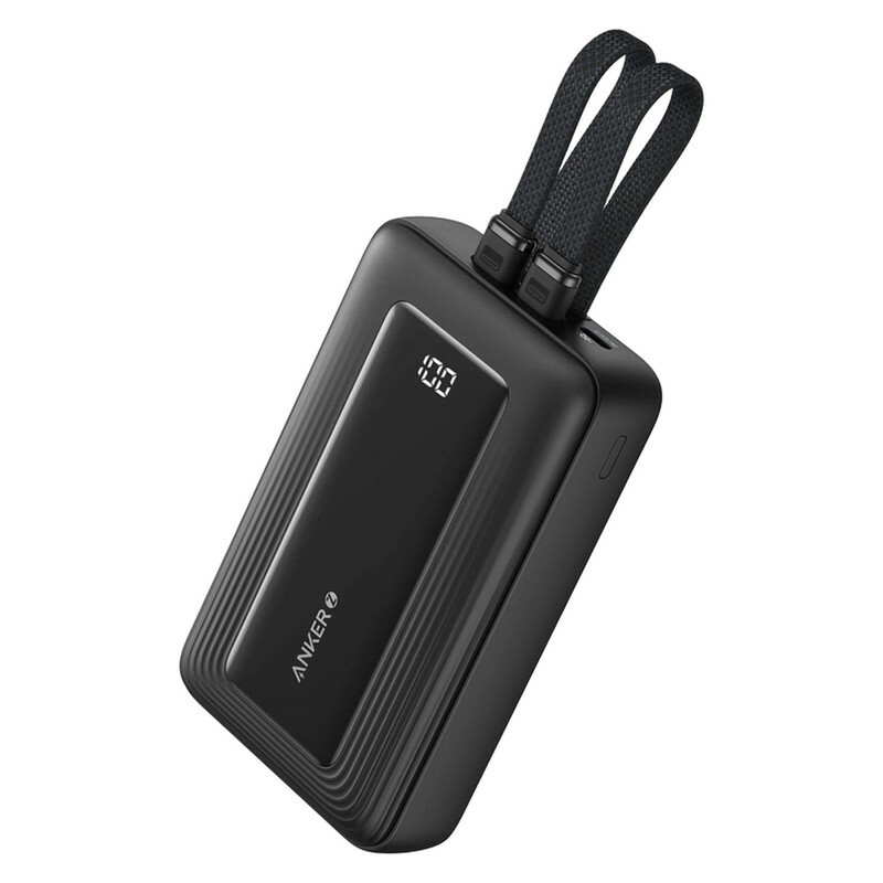 پاوربانک انکر مدل Zolo A1681 ظرفیت 20000 میلی آمپر ساعت به همراه کابل لایتنیگ و کابل USB Type-C