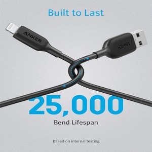 کابل USB به لایتنینگ انکر مدل A8813 طول 1.8 متر