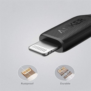 کابل USB به لایتنینگ انکر مدل A8813 طول 1.8 متر